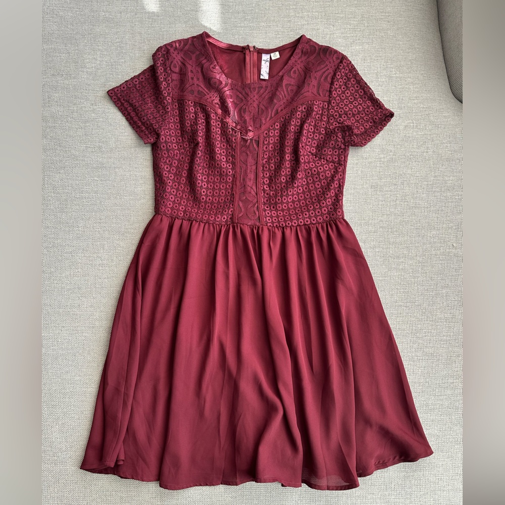 Alya Wine Dress